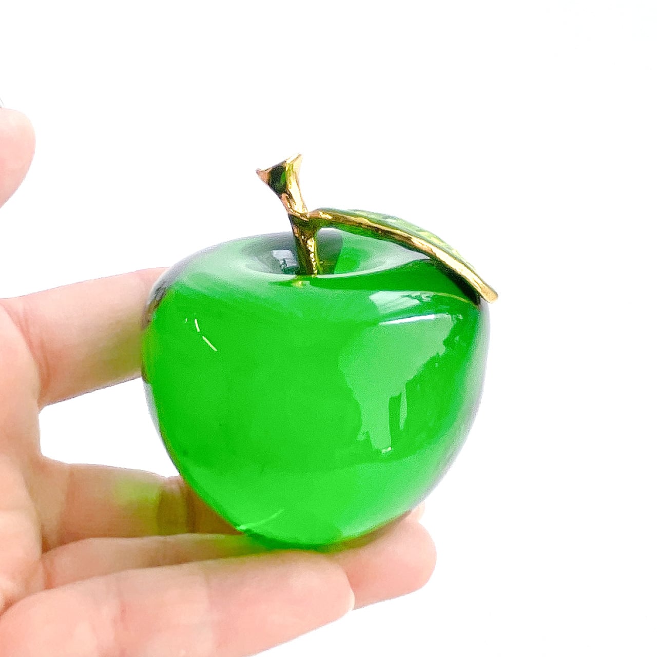 りんごのガラスオブジェ【efo2】 | Atelier B.ECUDES