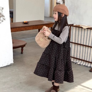 秋リボン刺しゅうTシャツ