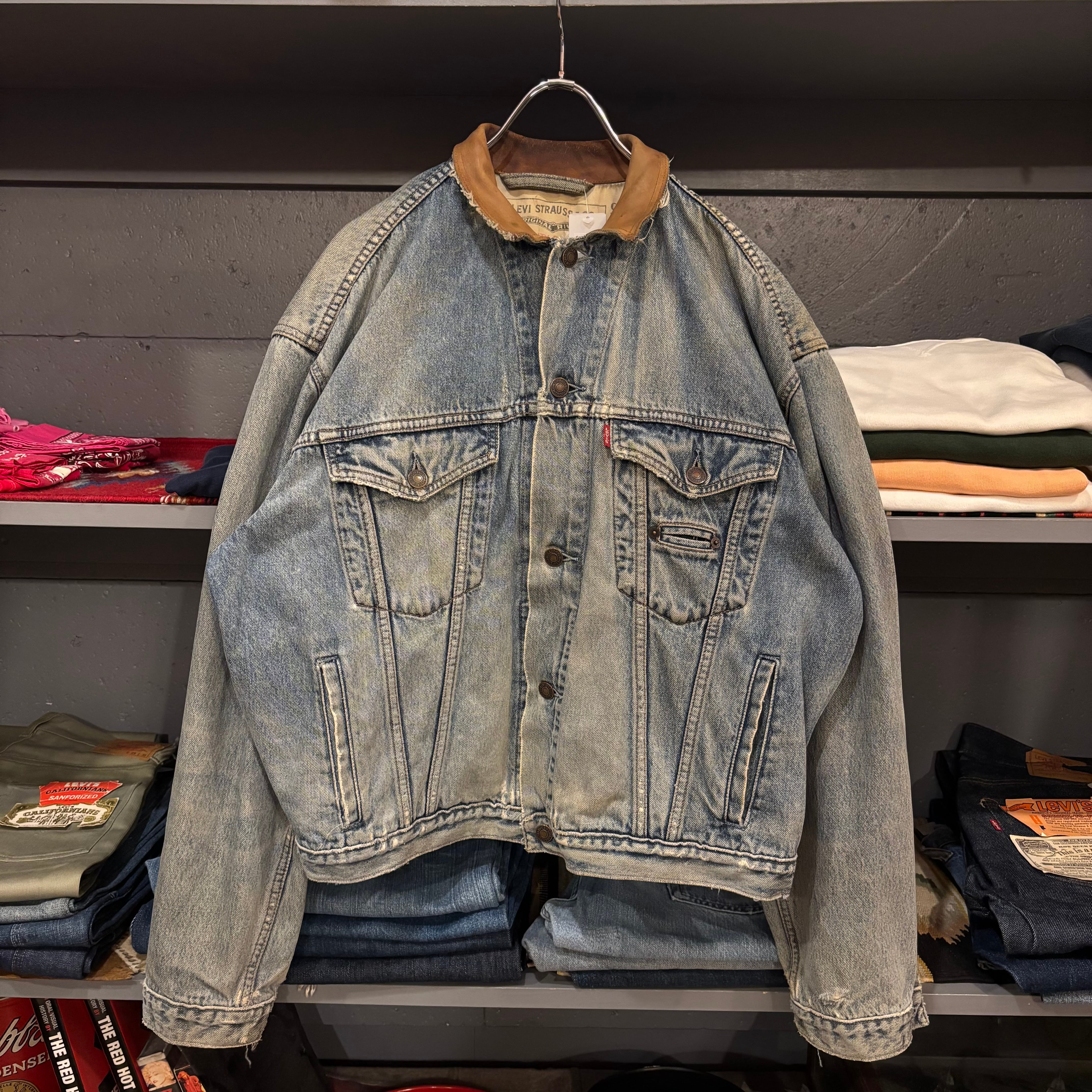 90s Euro Levis 71165-0225 Denim Trucker Jacket Tunisia製 | VOSTOK