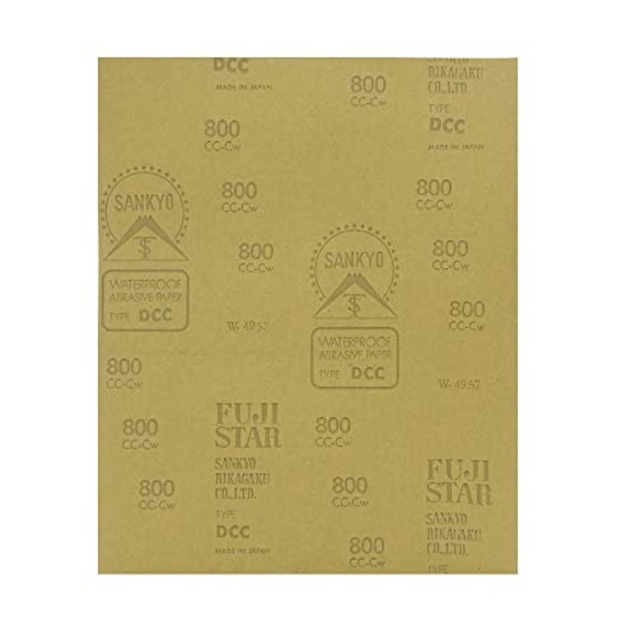 ビッグマン(Bigman) 耐水紙ヤスリ #800 DIY・ホビー・キッチンやトイレの掃除に