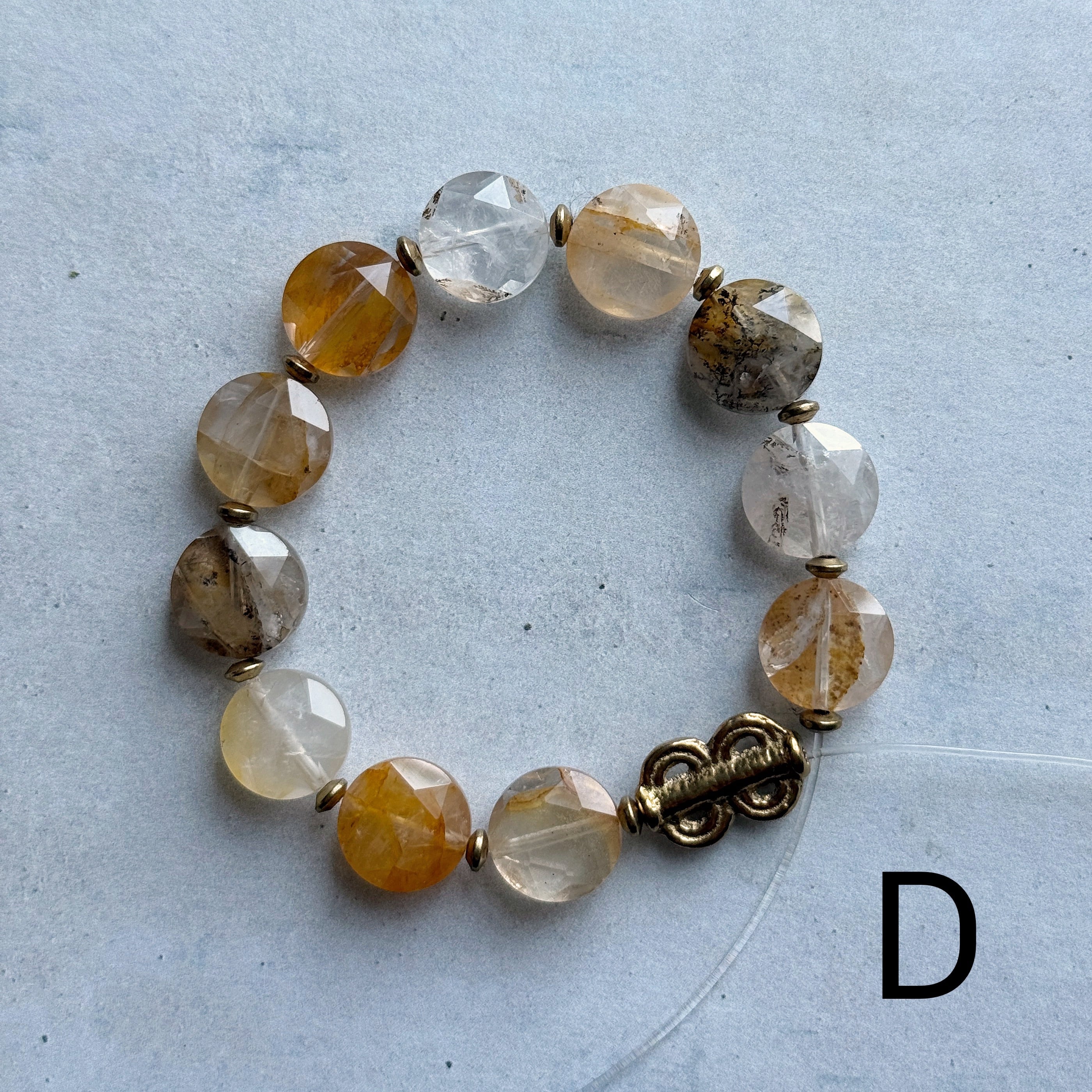 tumble bracelet(デンドリティッククォーツ)