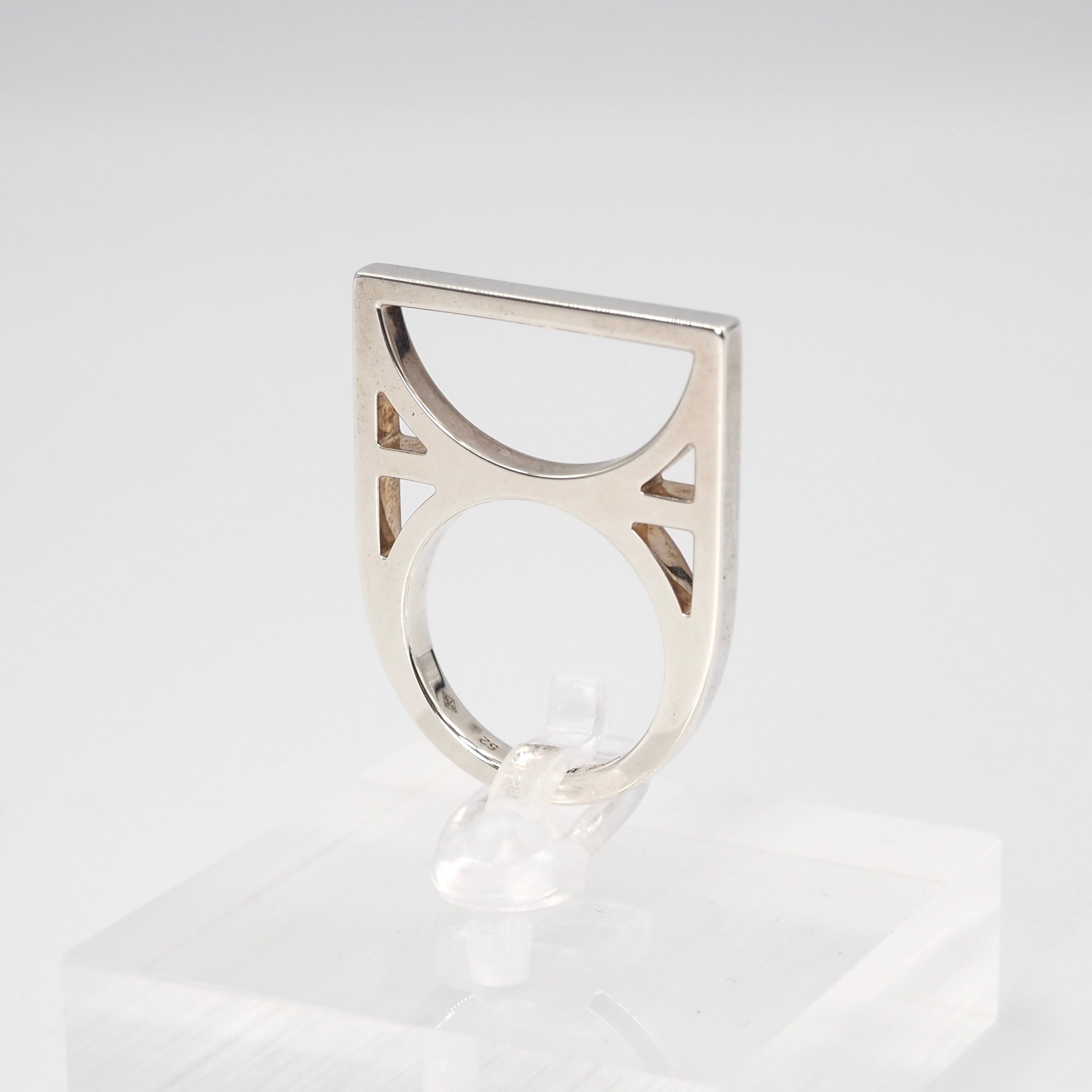 BOTTEGA VENETA 約15号 ボルト リング シルバー925 ボッテガヴェネタ