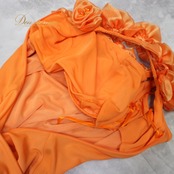 社交ダンス 衣装 ラテン ドレス ワンピース パーティ衣装 女性用 レディース オールシーズン create-sun クリエイトサン オレンジ系 無地 シンプル アシンメトリー 鮮やか ドレス レディースウエア 着用感良好 ファッション モダンダンス おしゃれ パーティー用 撮影用 ダンスパフォーマンス 伸縮性あり かわいい アシンメトリーデザイン クリエイティブ 身軽 焼き付け ディスコ エレガント ギャラリー