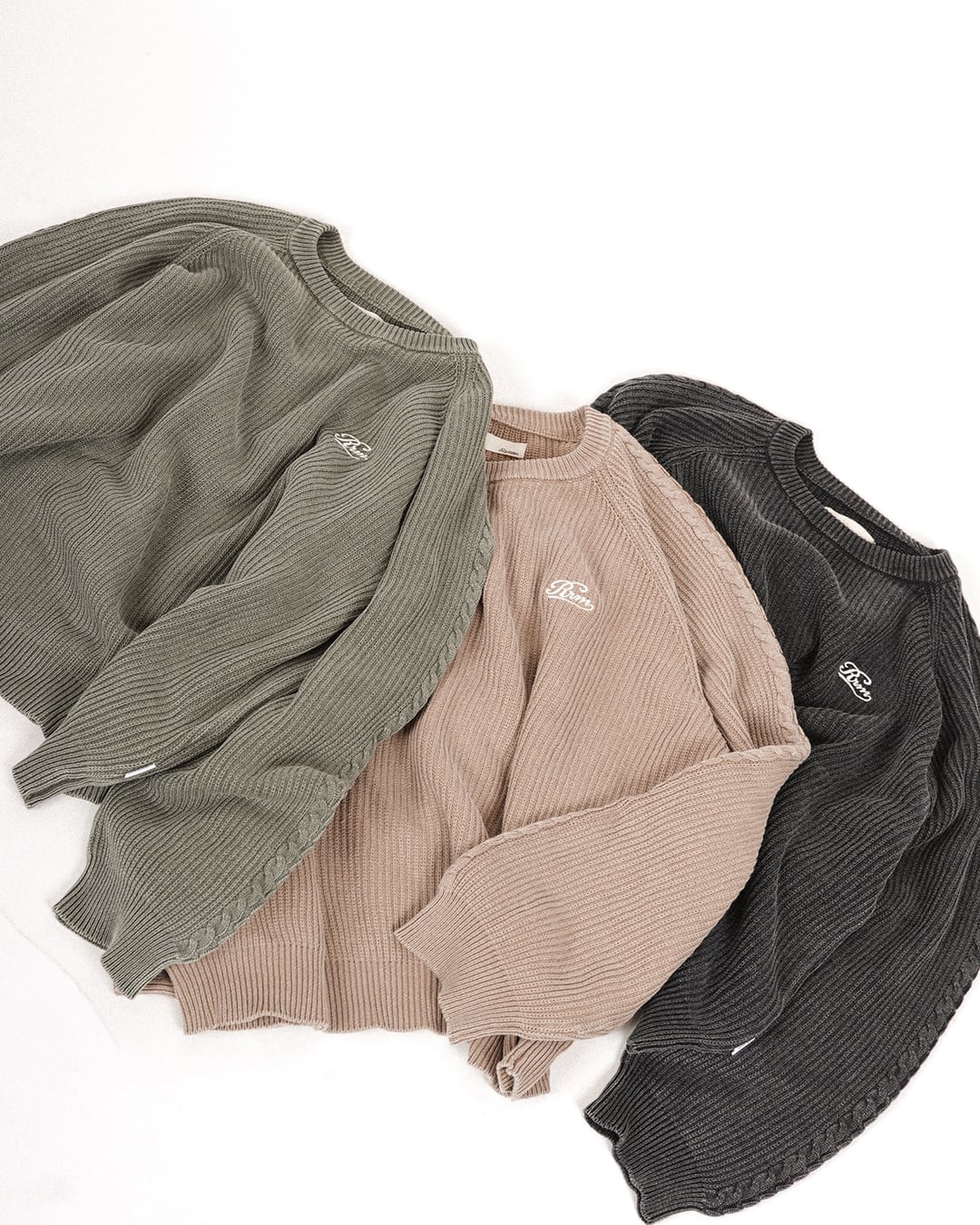 Re:room】WASHED COLOR CREW NECK KNIT［REK160］ | #Re:room（リルーム）