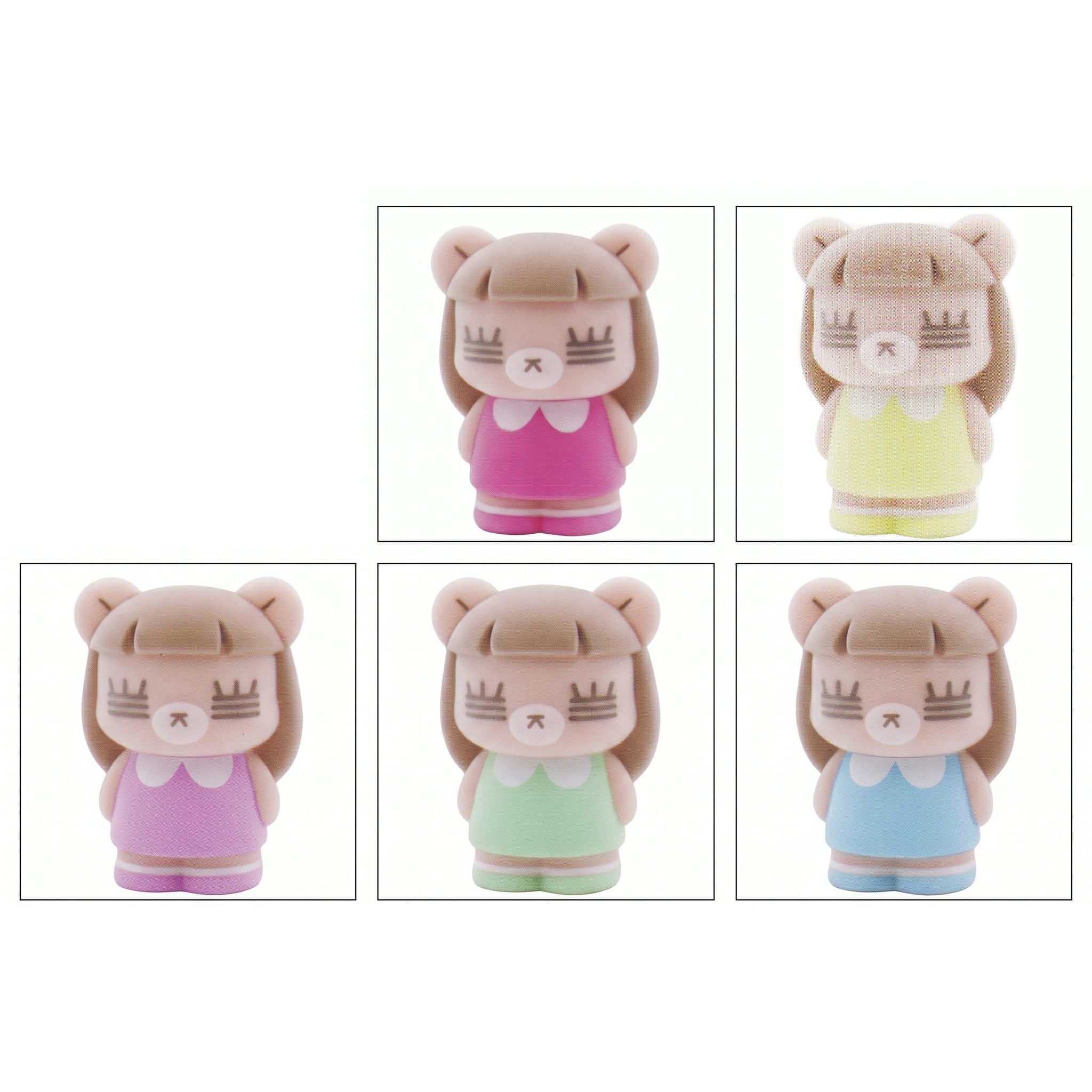 コレサワ れ子ちゃんソフビマスコット2 【ノーマル5種セット】 リアン