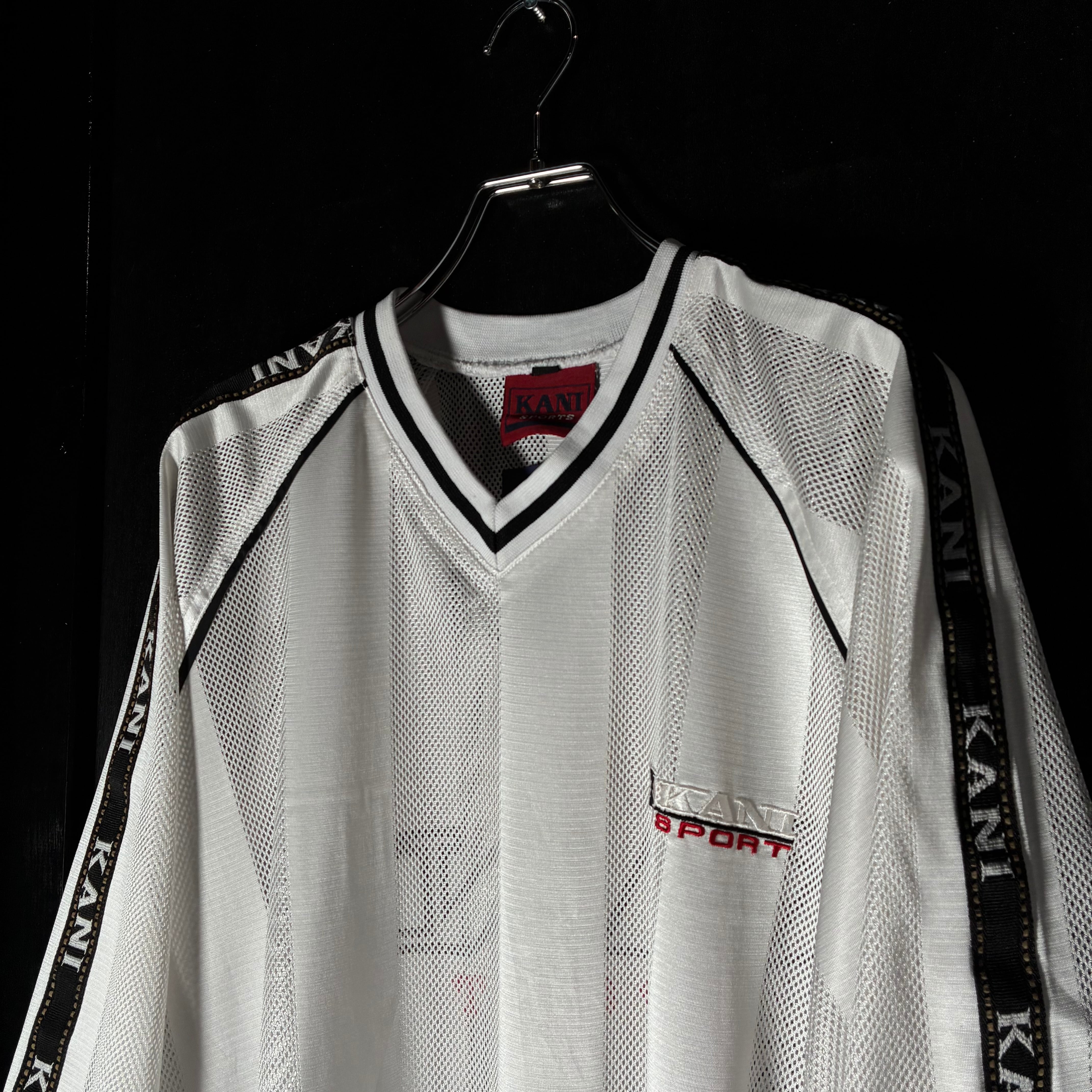 KARL KANI SPORTS GAME shirt white | 古着屋 the moon