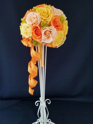 Round Bouquet(Orange)