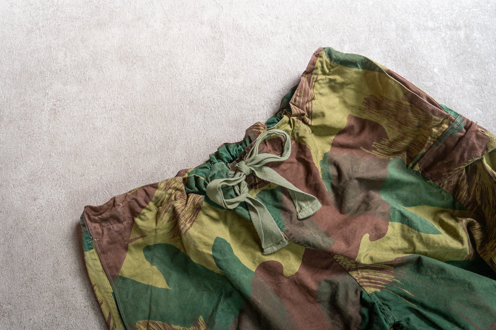 USED】50's Belgian Army Brushstroke Camouflage Trousers 実物