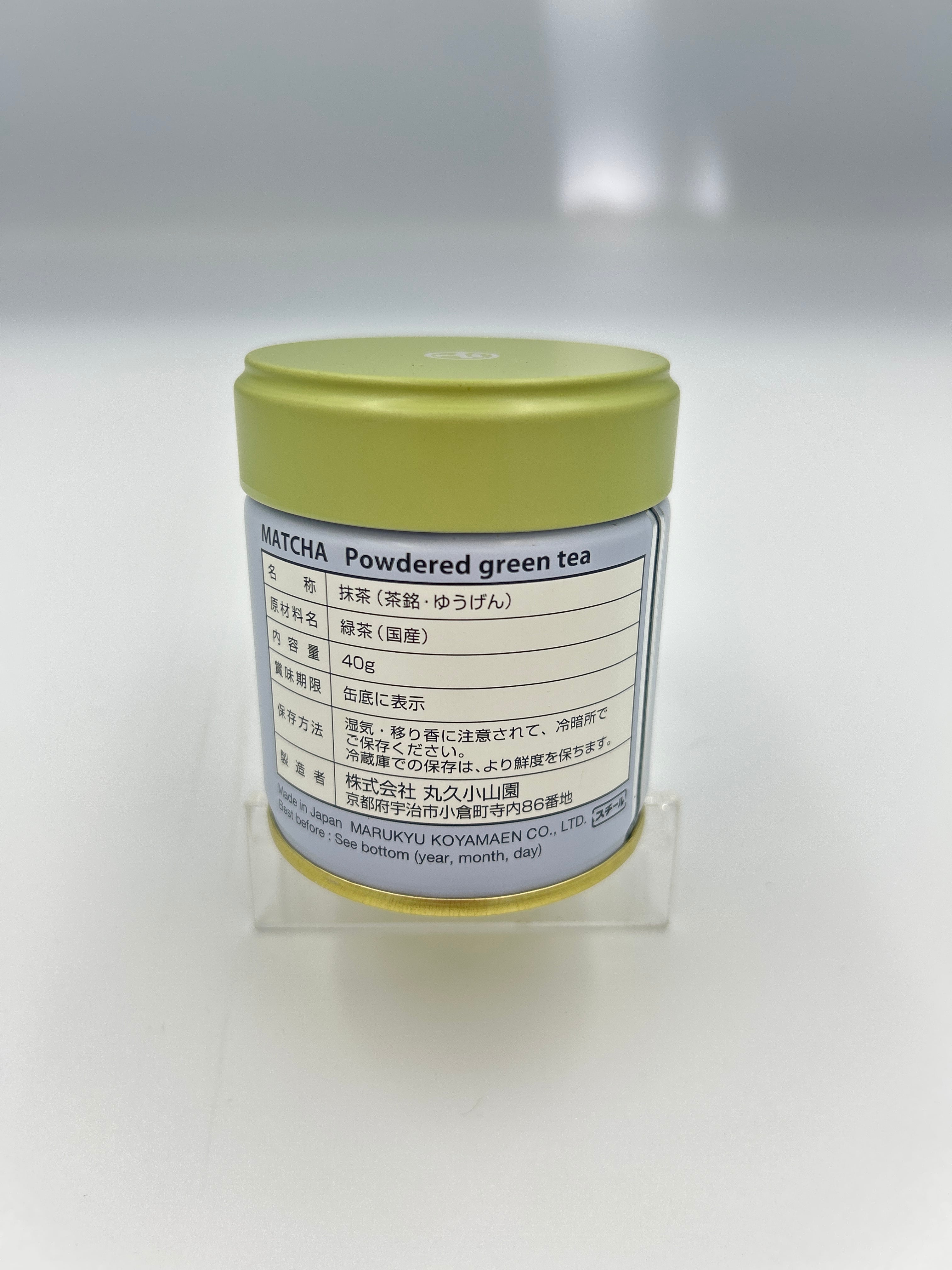 抹茶 又玄 40g 丸久小山園 MATCHA YUGEN | fujimien