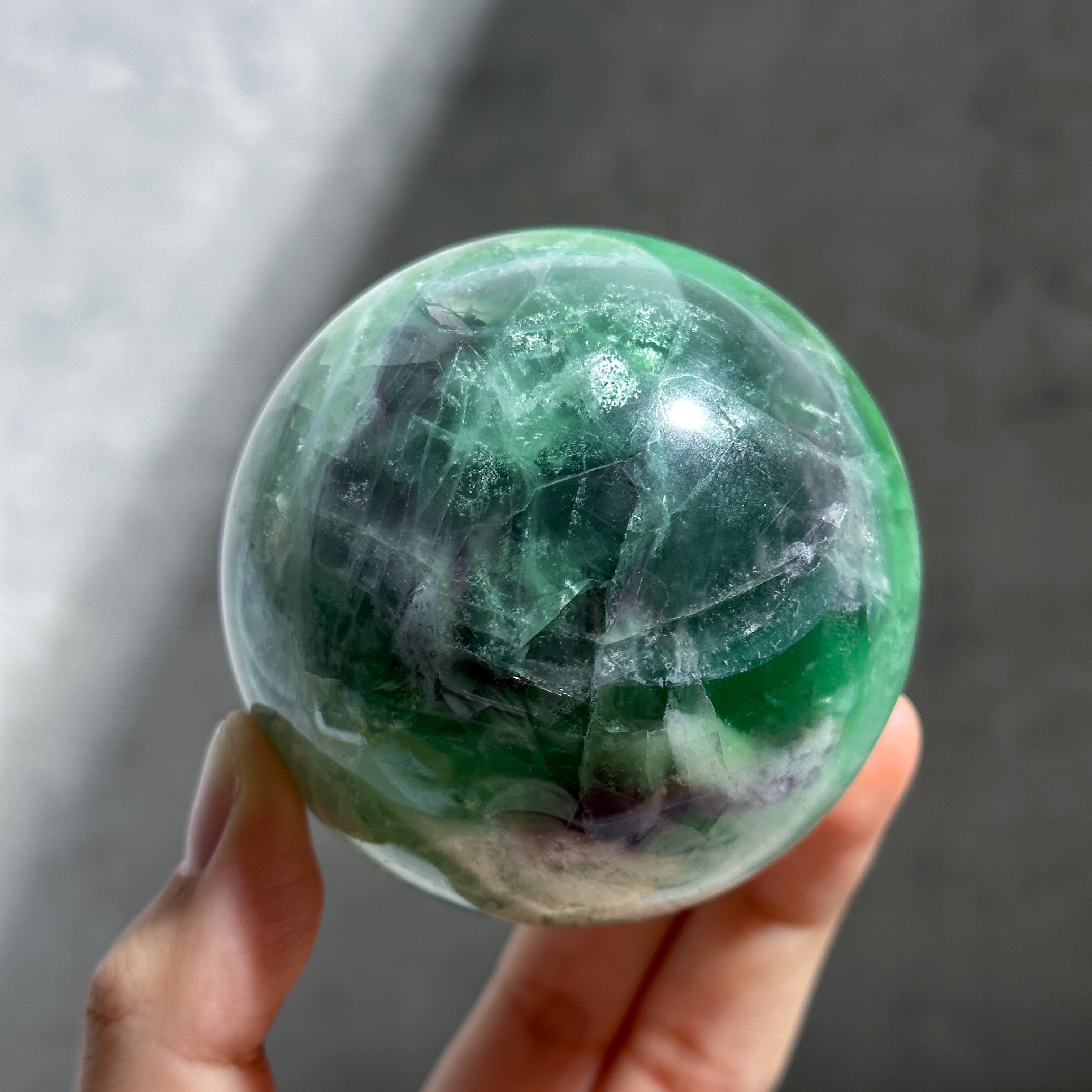 エンジェルフェザーフローライト スフィア22◇ Angel Feather Fluorite