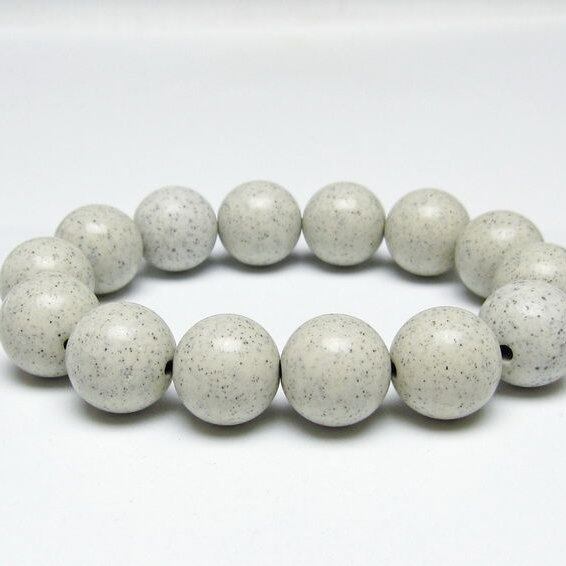 北投石 ブレスレット 16mm 一点物 おまかせ便 111-50111