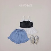 【取寄/韓国直送】SOYBEAN 26/SM デニムフリルパンツ｜夏服｜韓国子供服