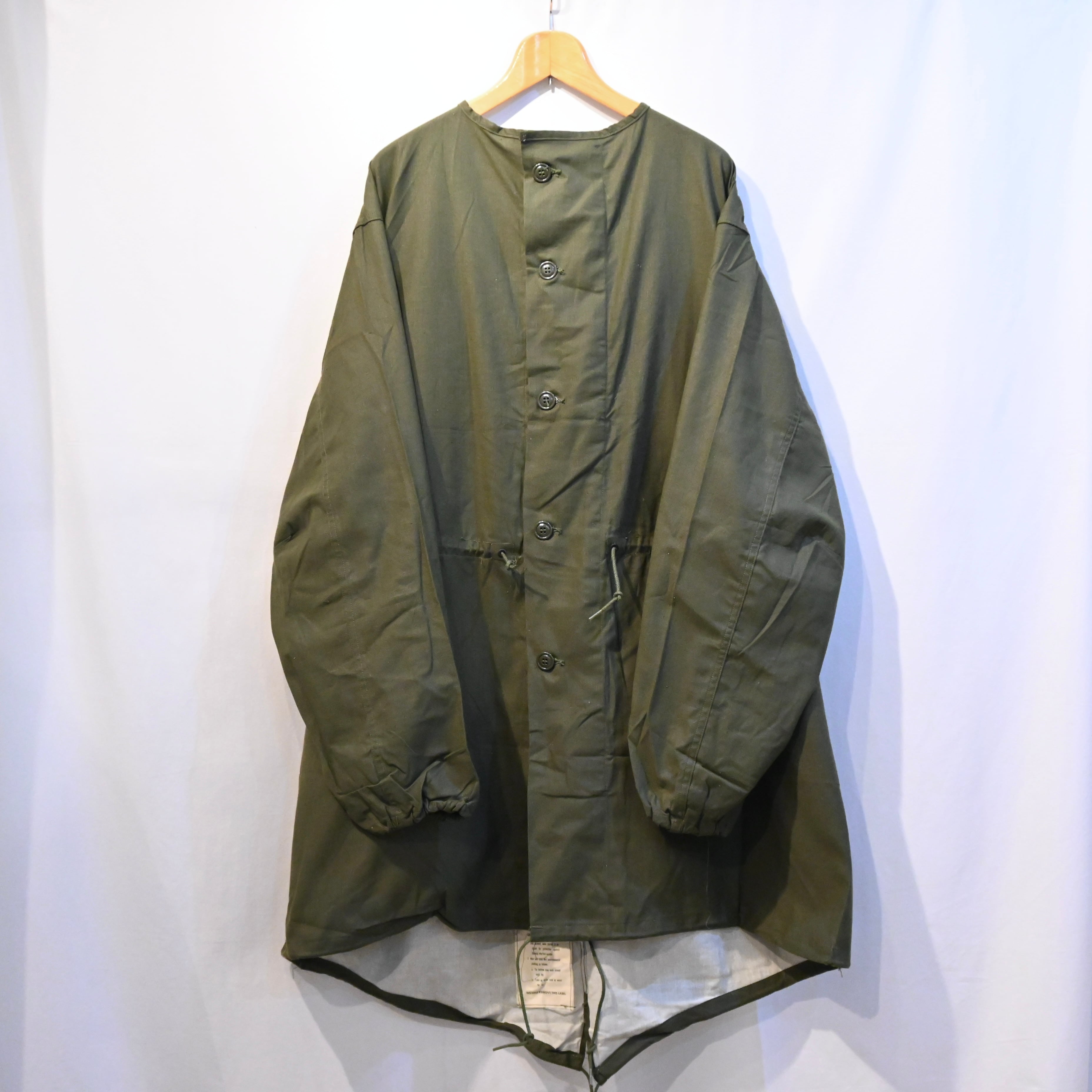 60's Deadstock U.S.Army gas protective coat アメリカ軍 ガスプロテクティブコート デッドストック |  CROUT SAKAE