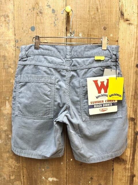 World Workers Corduroy Beach Shorts Buch Type (ワールドワーカーズ