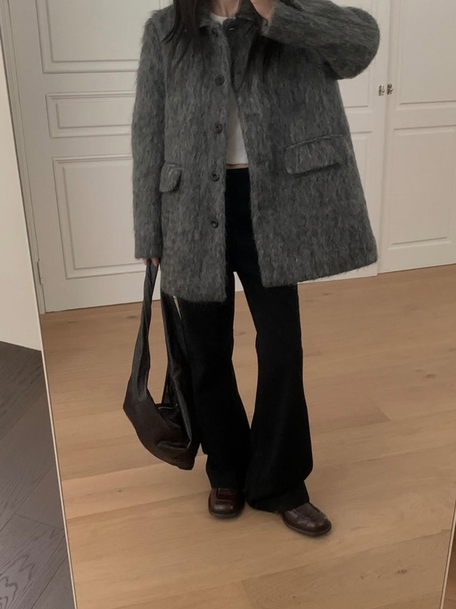 (予約) miel / 111 Kimo bootcut denim pants 1color