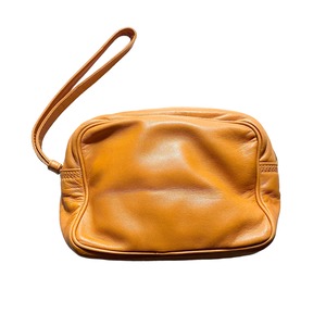 vintage LOEWE ostrich switching mini clutch bag