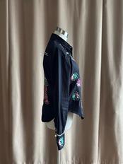 embroidery studs western shirt-4745-6