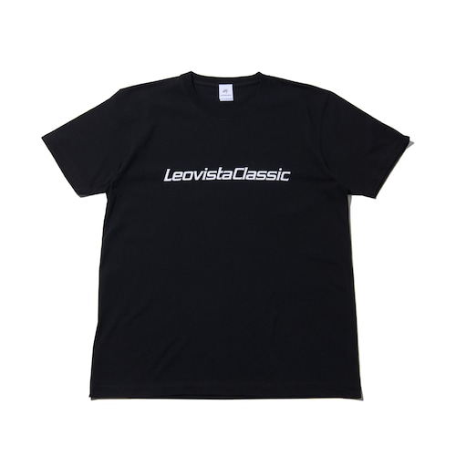LC丨オフコートTシャツ Leovista Classicロゴ（BLACK)