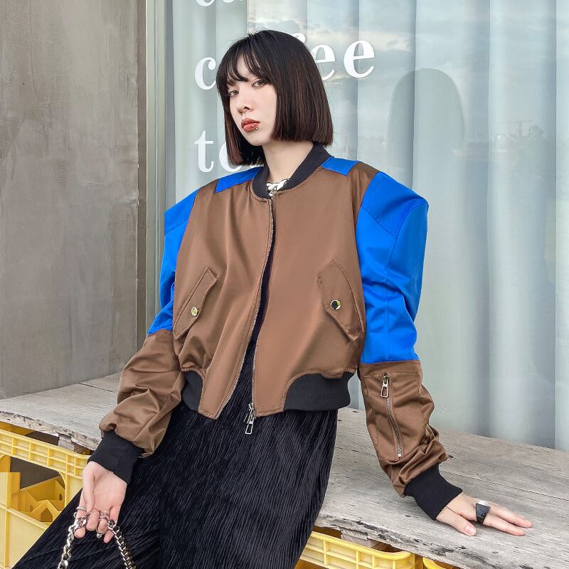 ジャケット オータムウィンタールーズ薄手コート ショート 秋物 冬物 ラブタオタオダレンハウス85757533120