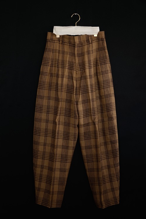 Cristaseya - double pleated wide pants