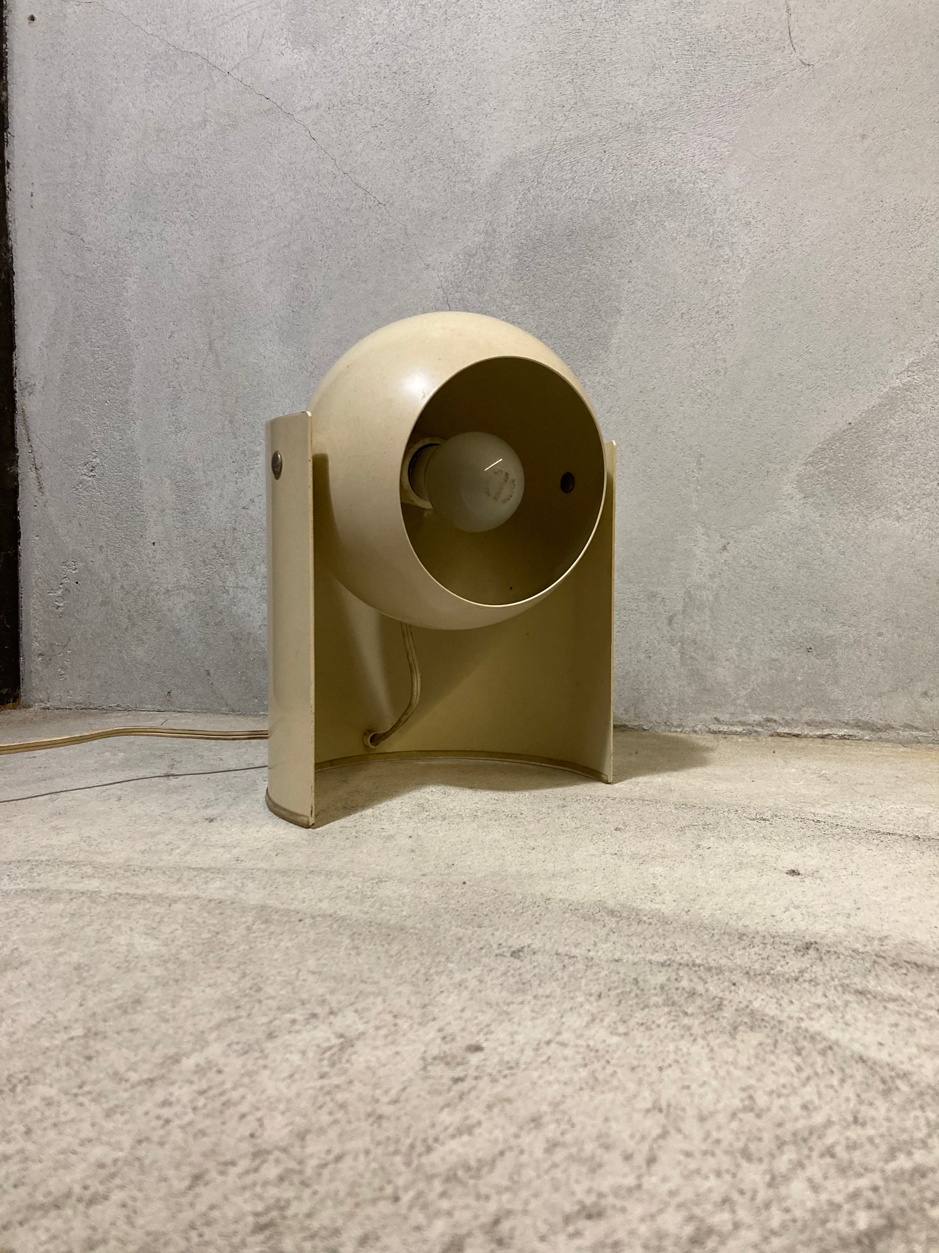 70s SPACE AGE LAMP  (beady antiques)