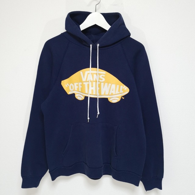 送料無料 L 80s VANS バンズ HANES スウェット パーカー TM USA製  