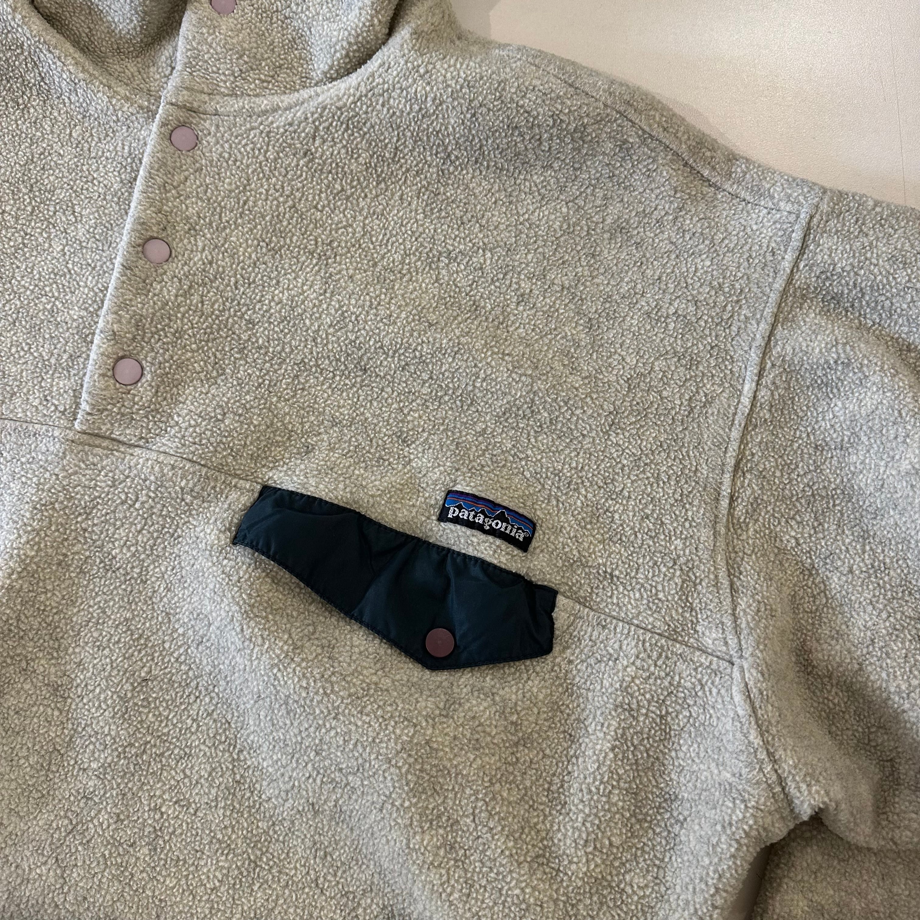 90S PATAGONIA SNAP T OATMEAL | BerBerJin Yuhodo