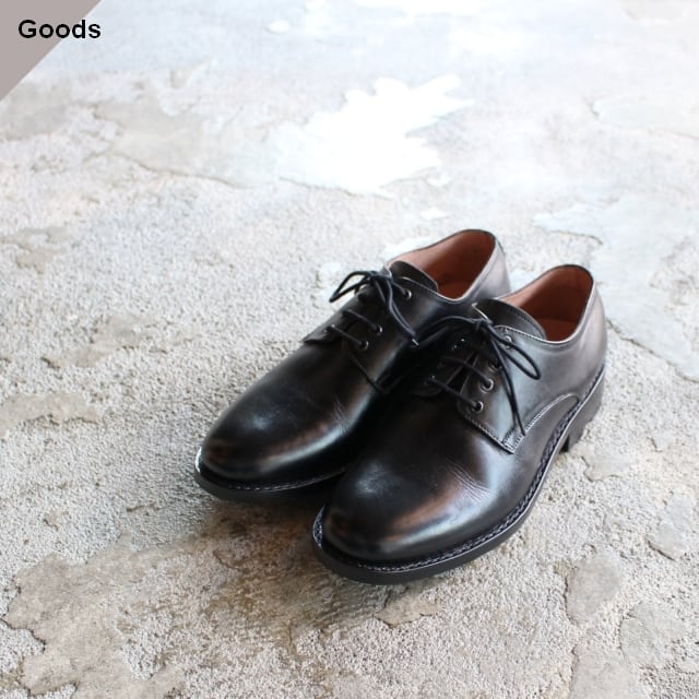 Milton Keynes レザープレーントゥシューズ Plain Toe Shoes Black C Countly Online Store メンズ レディス ユニセックス通販