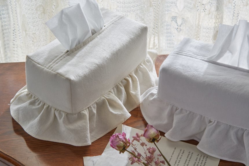 MRH☆様ご確認ページ♡フリルティッシュカバー 【公式通販】