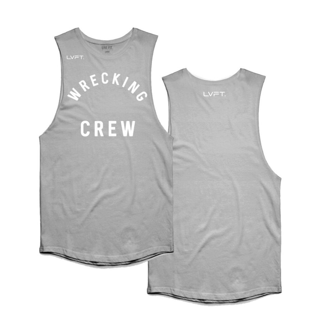 LIVE FIT Wrecking Crew Tank - Heather Grey