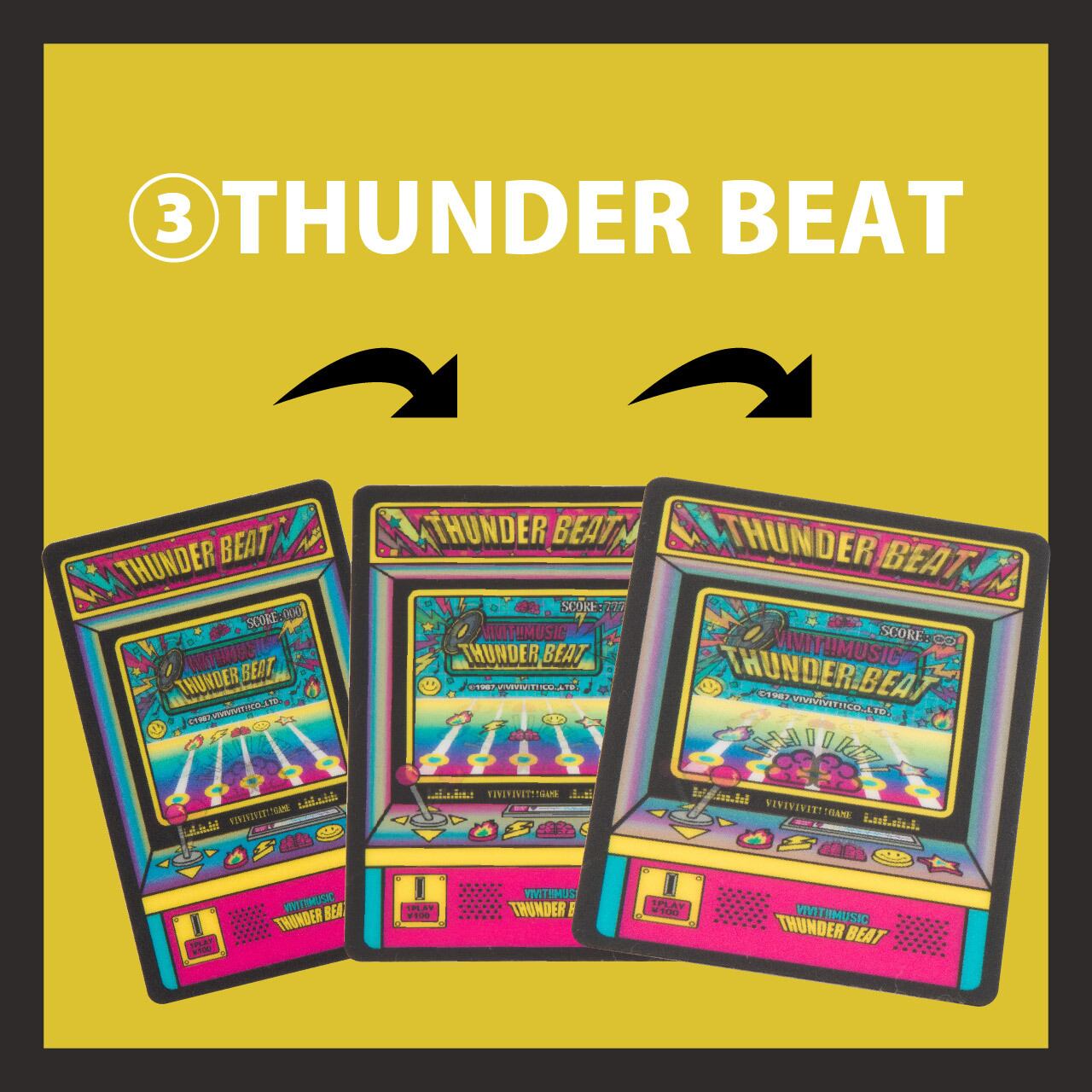 うごく！ステッカー屋さんコラボステッカー‼【全3種】 | ビビビビット