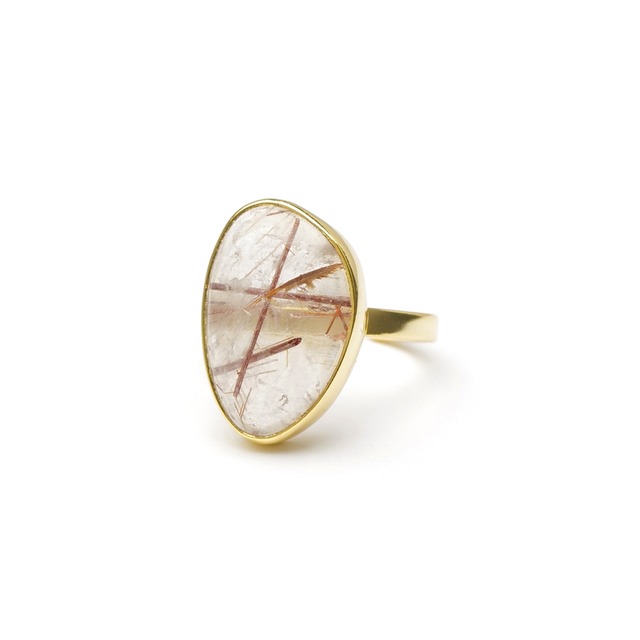 【MARKET】SINGLE STONE RING 3629