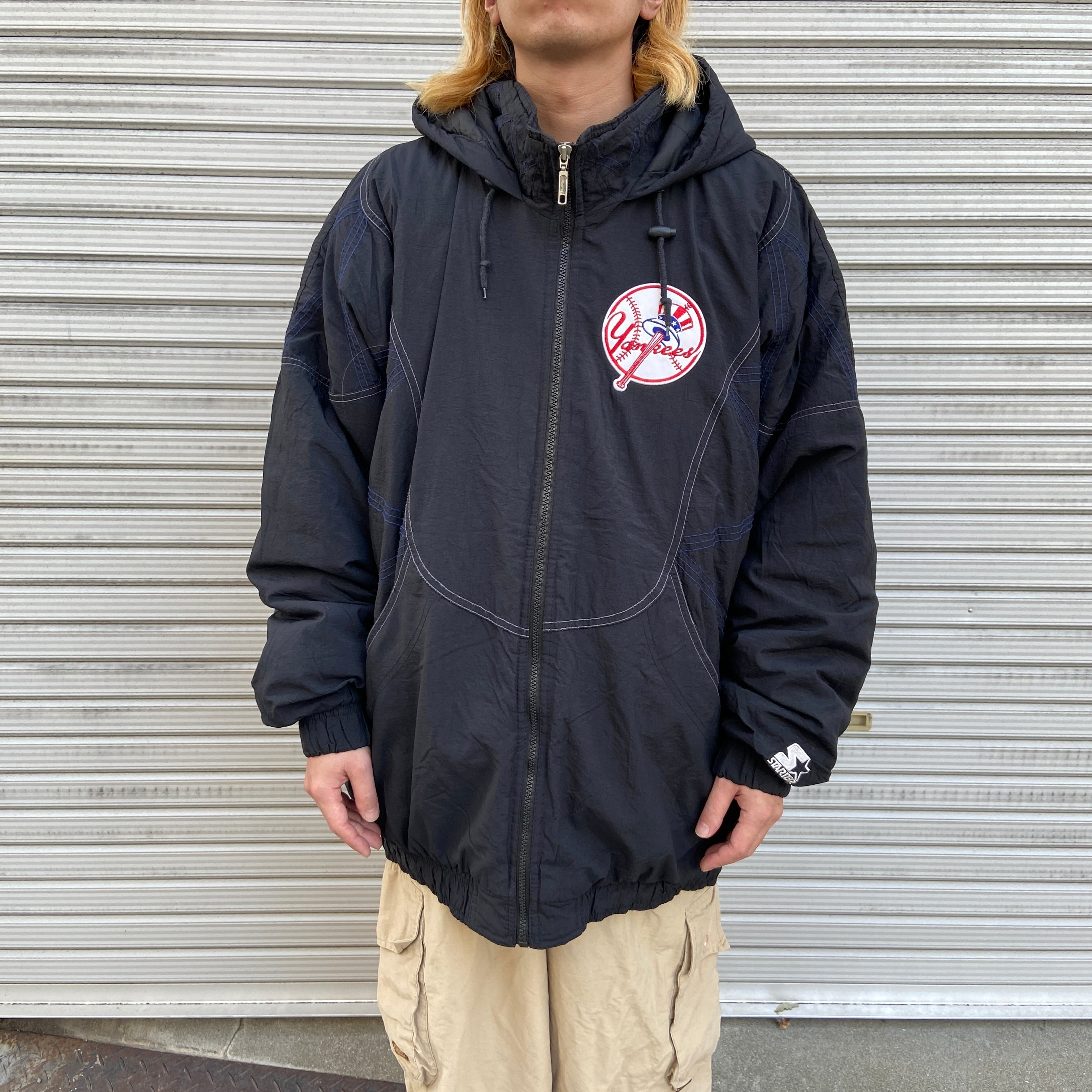 90s SUPREME padding jacket 中綿ジャケット　アメリカ製