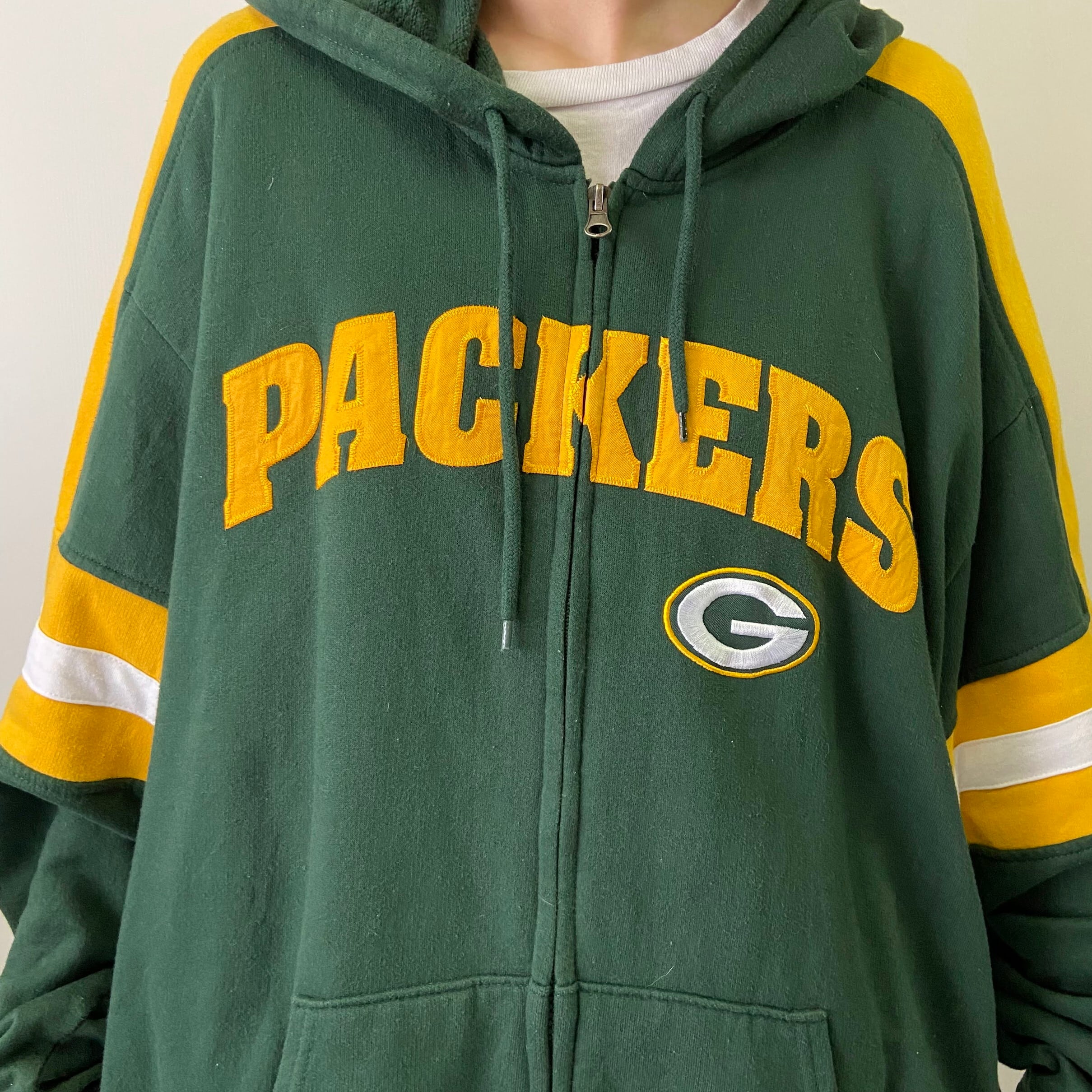 Green Bay Packers ジャージ フルジップ NFL M相当