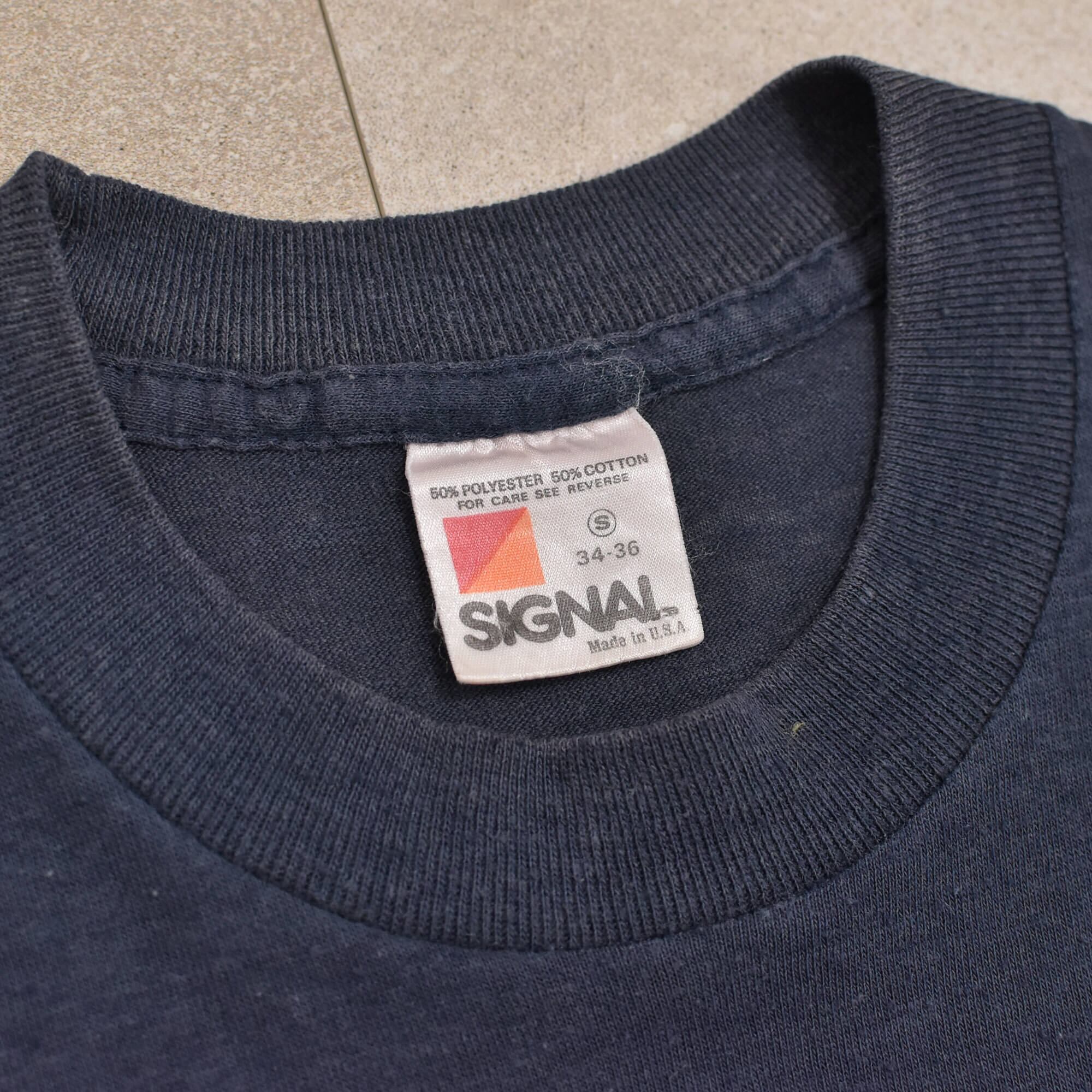 80s USA SIGNAL Humphrey the Whale T-shirt | 古着屋 grin days
