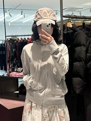 【26SS】OPEN YY オープン ワイワイ / SLANT ZIP HOODIE / フーディー