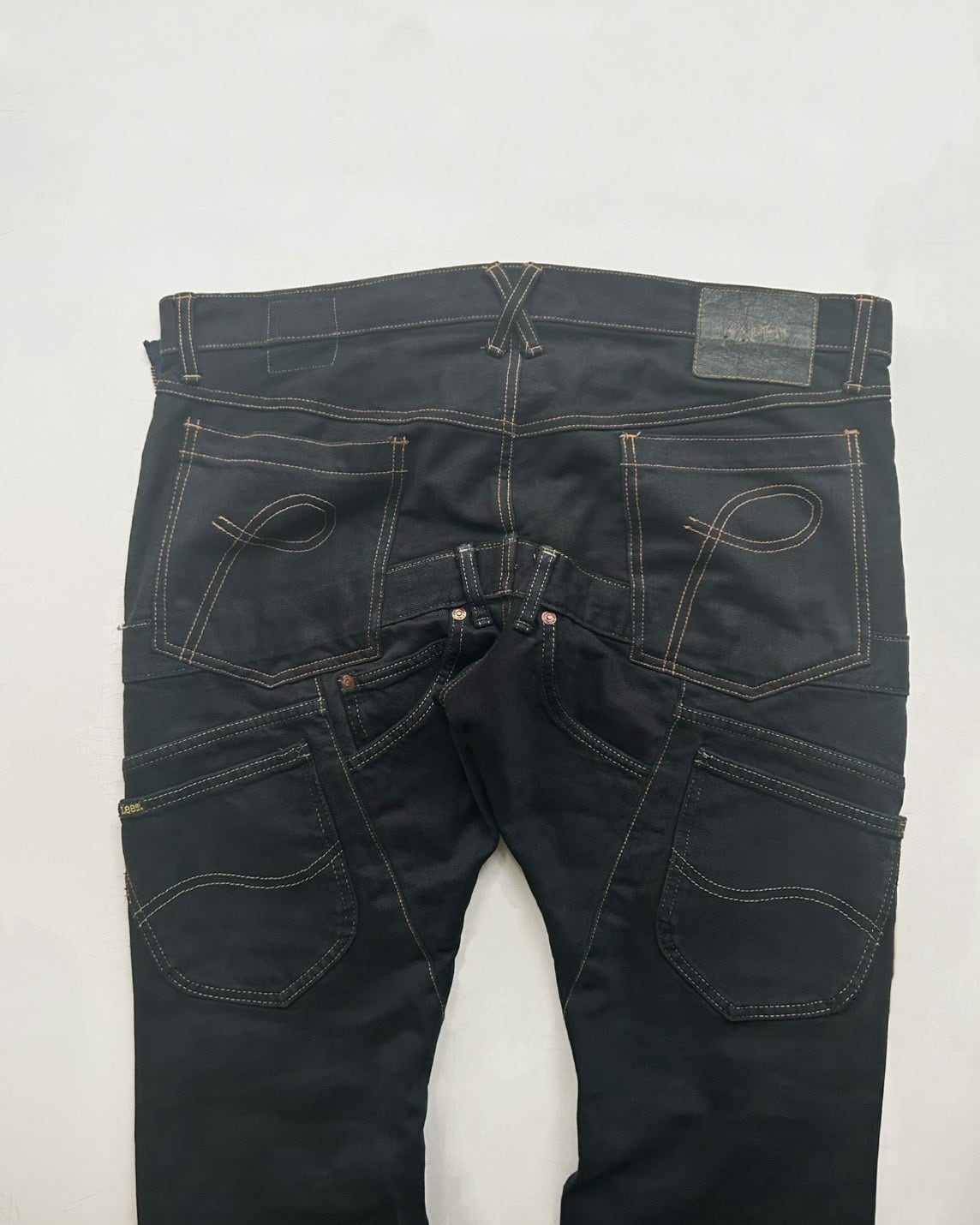 2000AW 20471120 recycle up collection paper Rebuild Denim Pants
