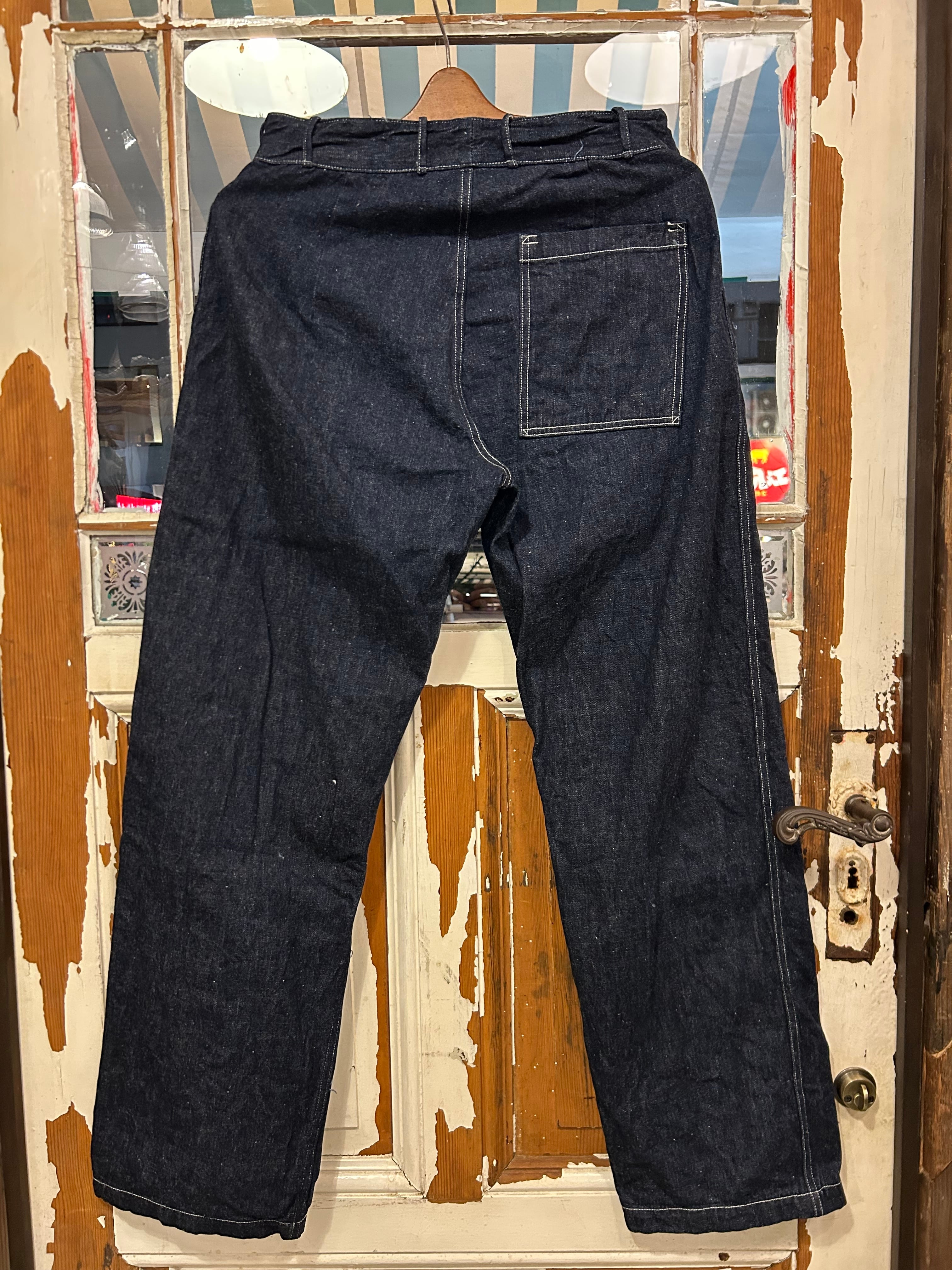 WAREHOUSE 1239 WPA DOUBLE KNEE DENIM TROUSERS | union online shop