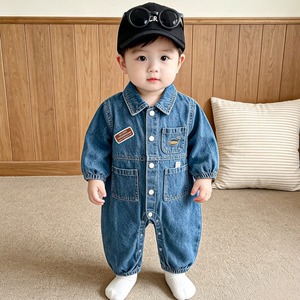 【66-90】デニムオシャレオールインワン C0921