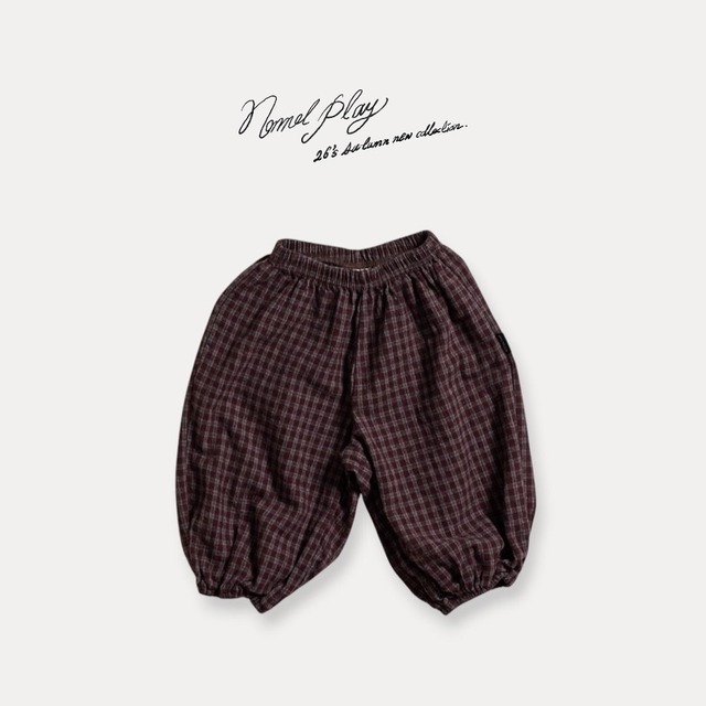 《予約》送料無料【normal play】Tart Jogger Pants