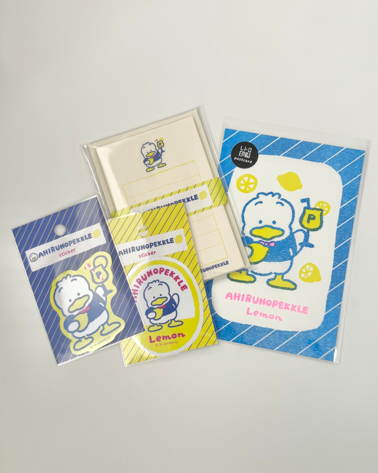 サンリオキャラクターズフルーツマーケット/あひるのペックル4点セット - 1