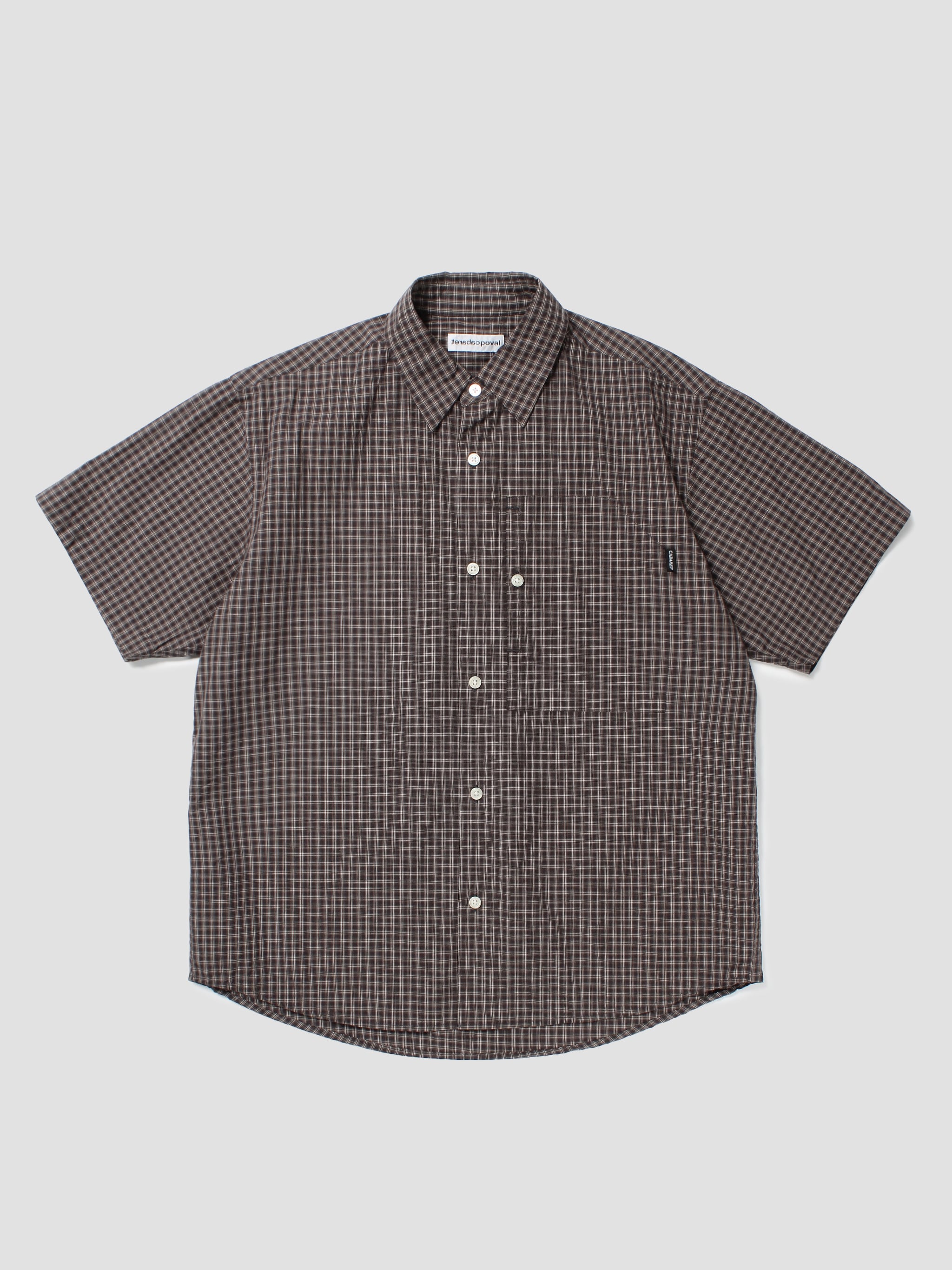 90s PERRY ELLIS Rayon×Polyester S/S Shirt / ペリーエリス 金タグ