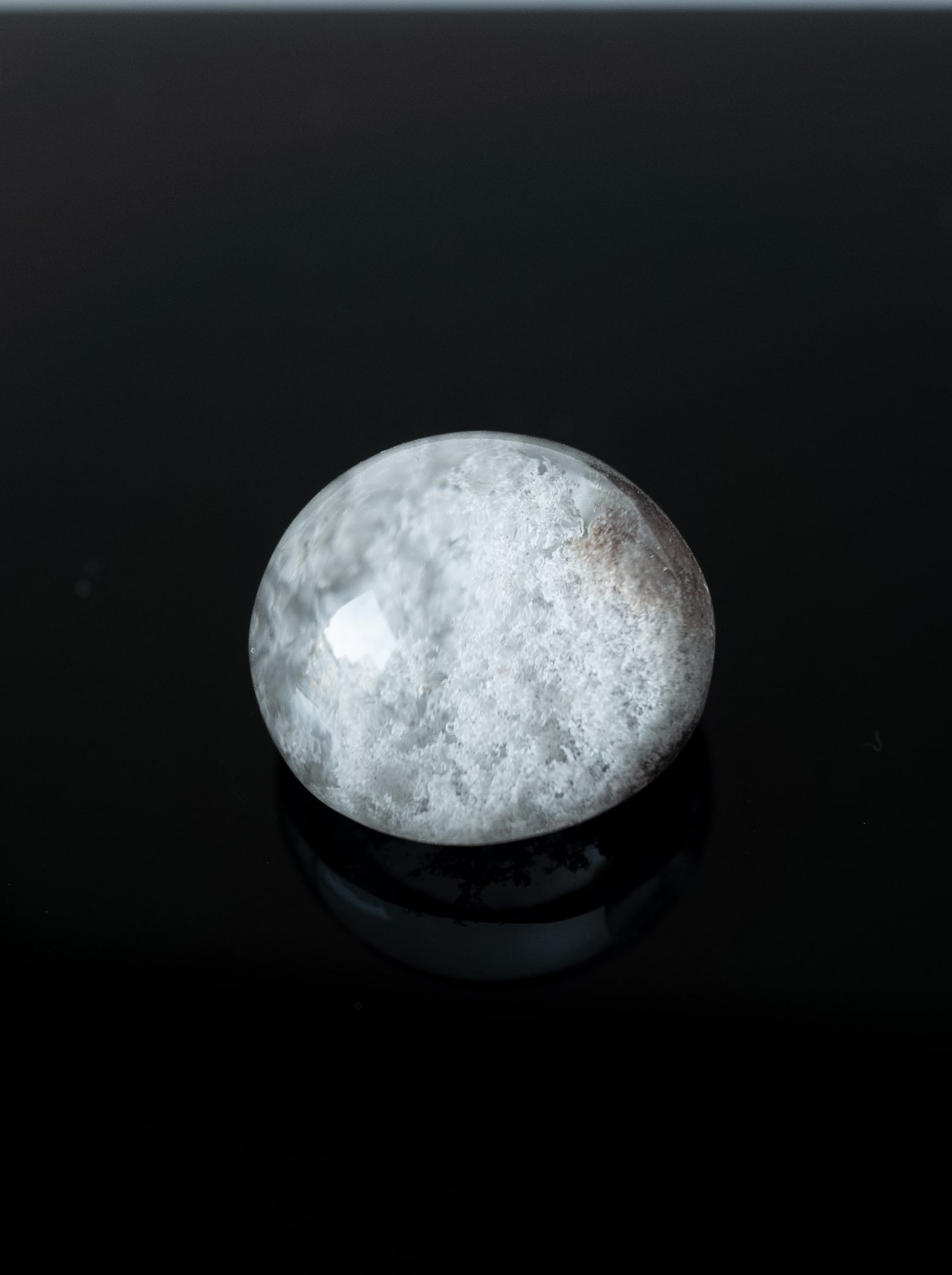 なんじゃこりゃー！綺麗！ホワイトガーデンクオーツたん 高級】ホワイトガーデンクォーツ 45*38*16mm