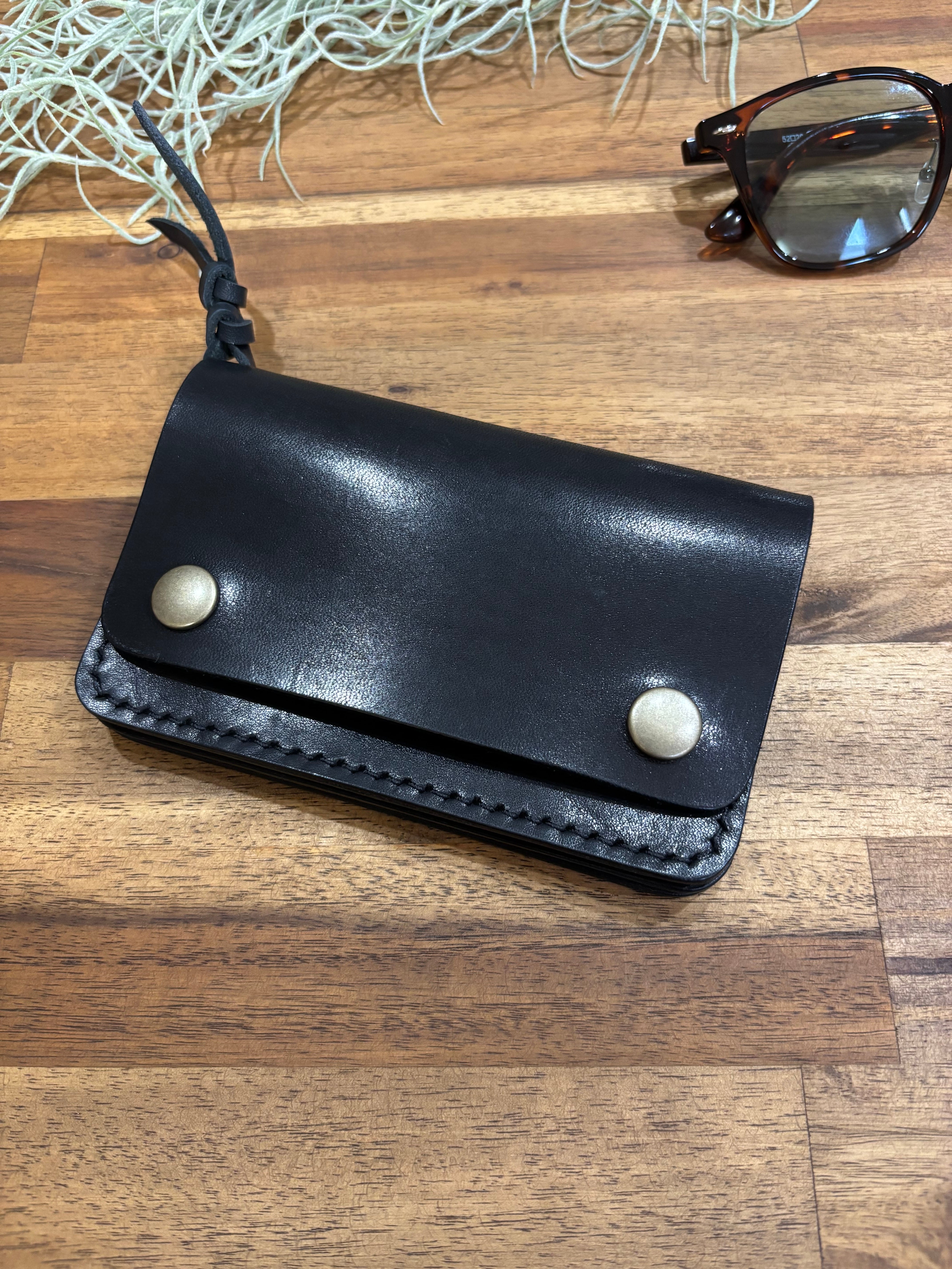 ミドルトラッカーウォレット MTW-01【クロムエクセル / 茶芯