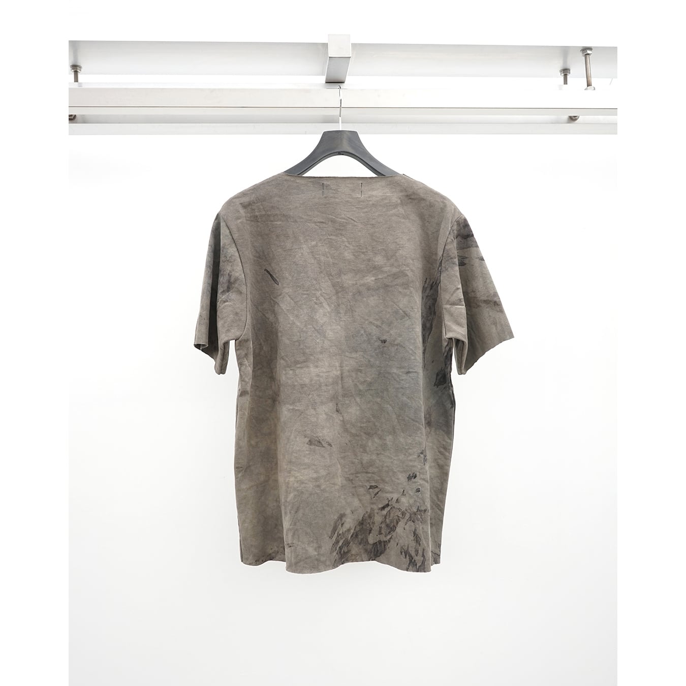kujaku] (クジャク) K-142-14 special dyed crew neck short sleeve