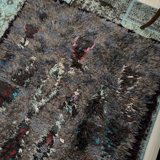 モロッコ ヴィンテージラグ MR003 | ブジャド | 109cm × 191cm