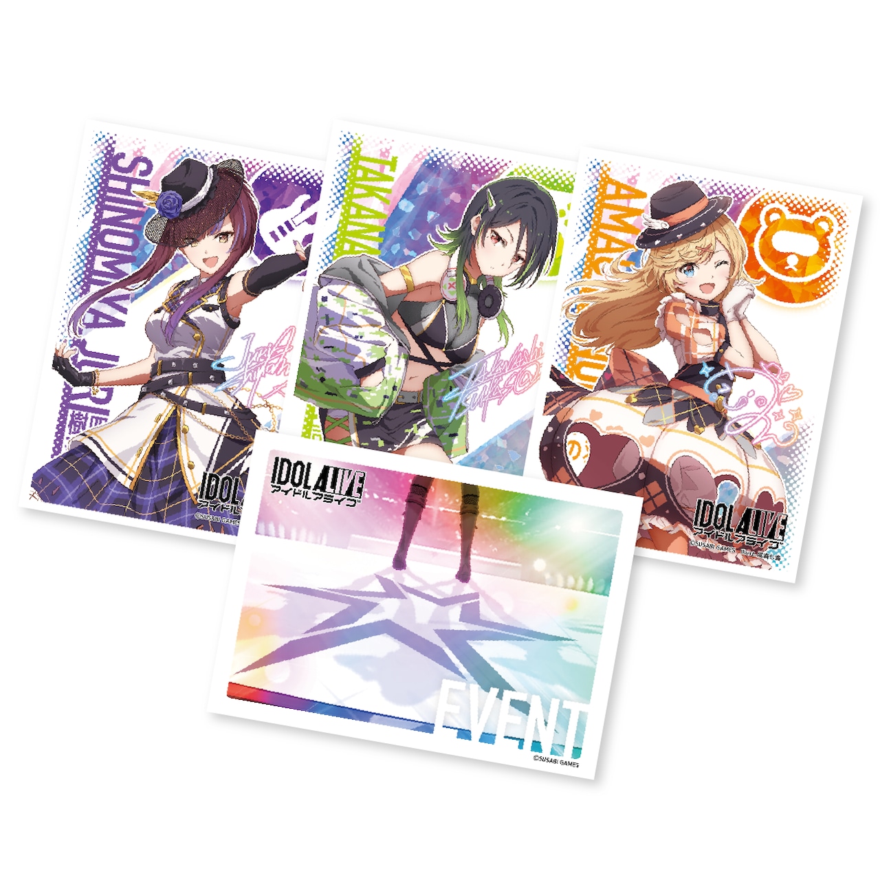 アイドルアライブ カードスリーブ第2弾 | SUSABI GAMES 公式通販