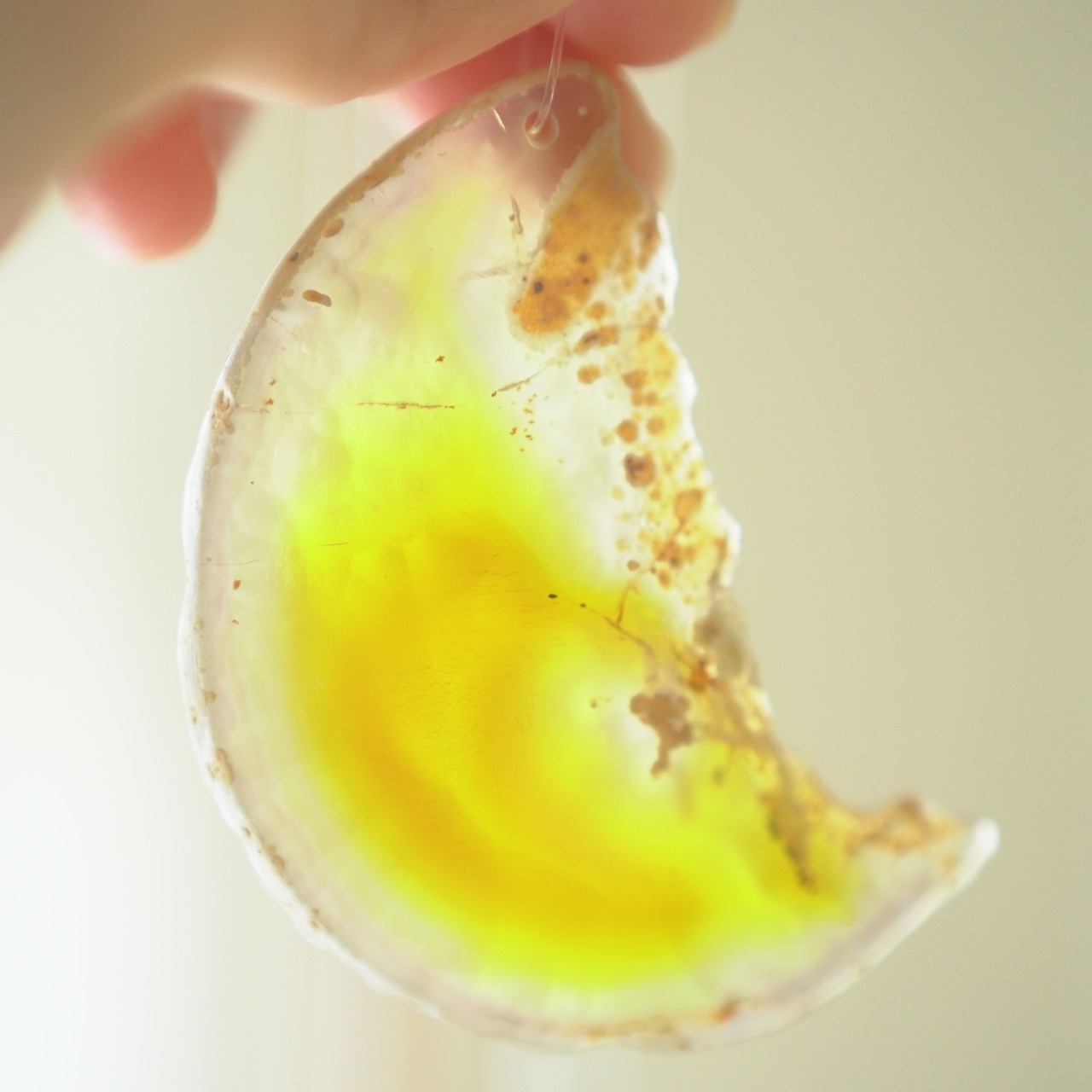 Moonlit Night - アゲートヒーリングチャイム / Agate Sun Catcher Wind Chime 702