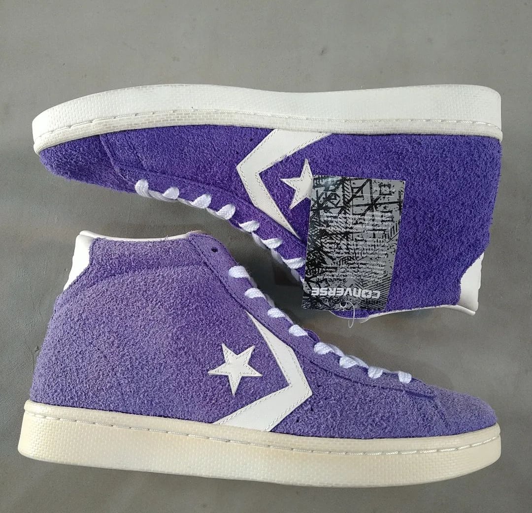 converse pro leather 76 mid suede shoes 小岩店 | What'z up