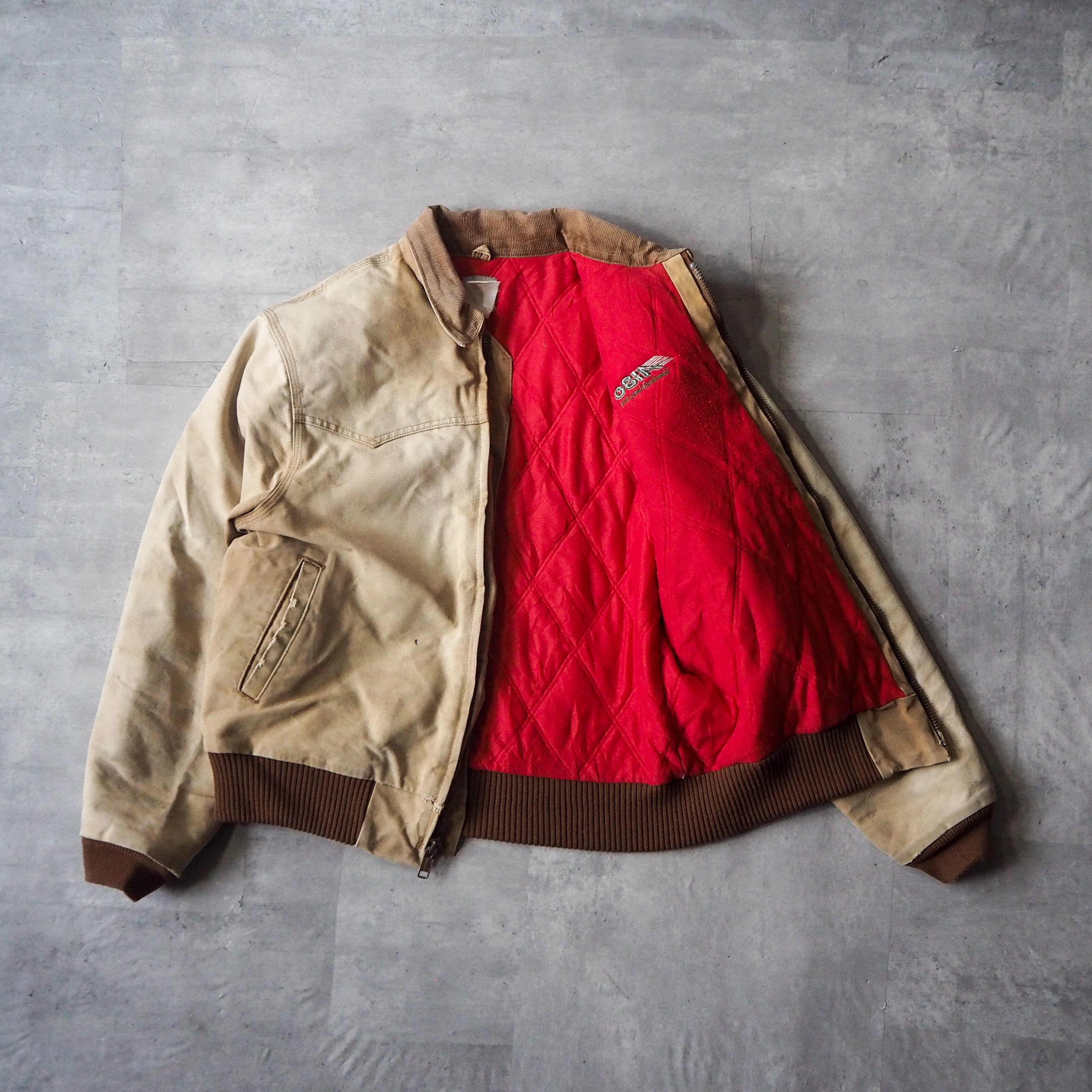 90s-00s “carhartt” detroit jacket industrial logo カーハート ...